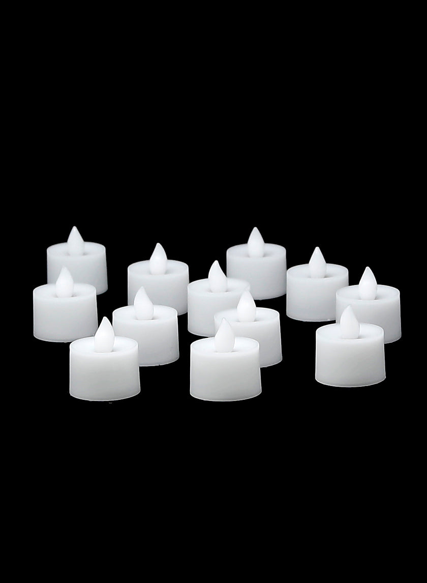 Amber LED Flickering Tea Light Decor Jamali-garden