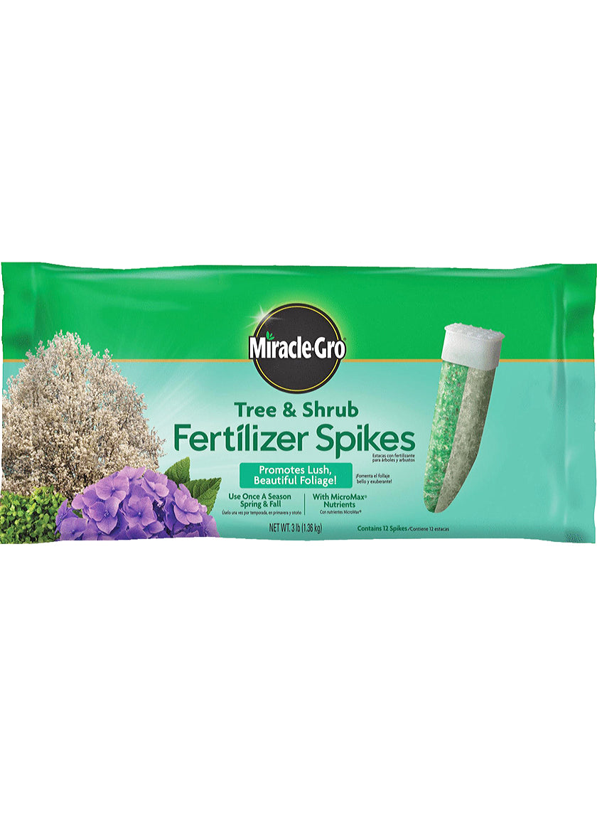 12-Pack Miracle-Gro Tree &amp; Shrub Fertilizer Spikes - 15-5-10 Decor Jamali-garden