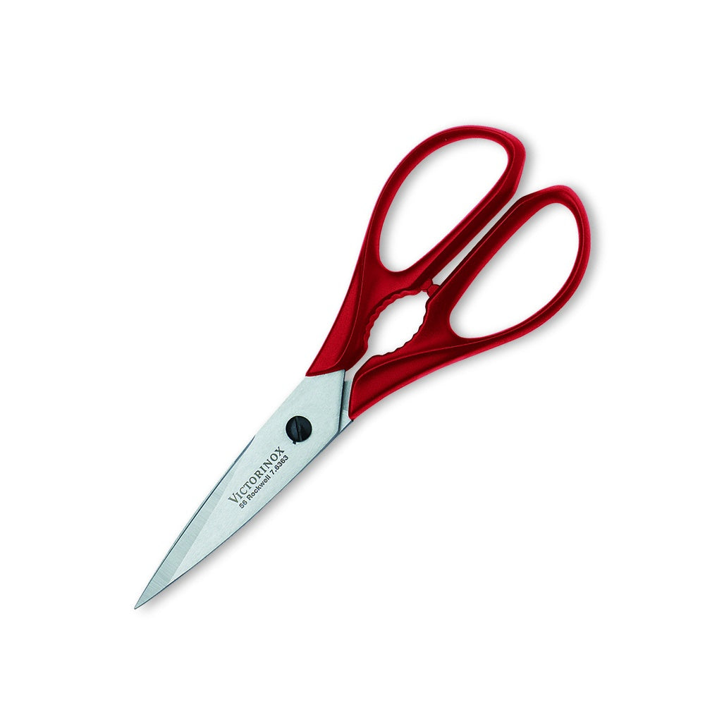 Victorinox 4in Red Kitchen Shears with Bottle Opener Decor Jamali-garden