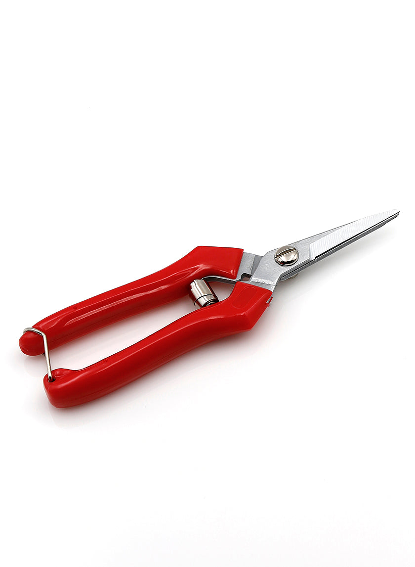 7 1/2in Red Floral Scissors Decor Jamali-garden