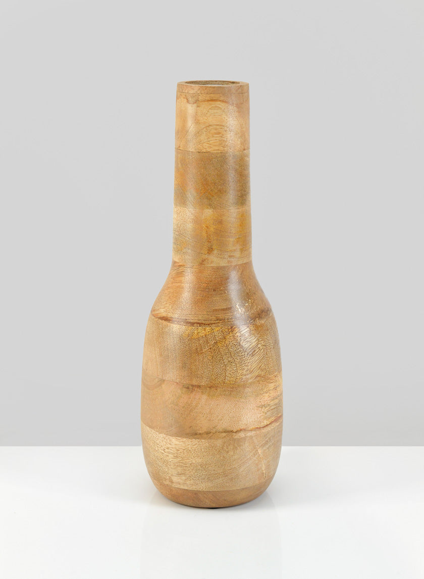 12in Tall Amazonas Deco Vase With Metal Insert Decor Jamali-garden