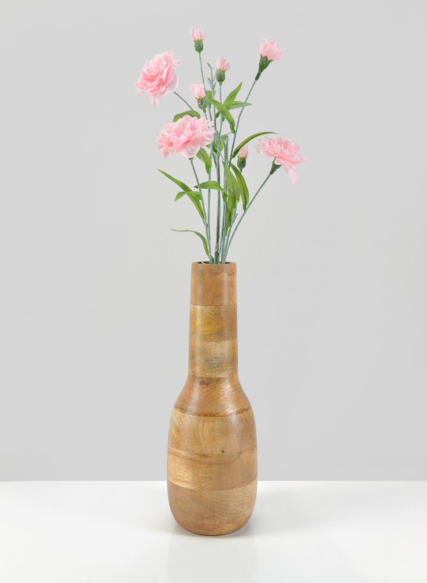 12in Tall Amazonas Deco Vase With Metal Insert Decor Jamali-garden