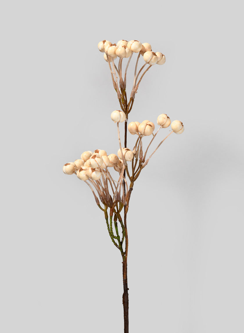 24in Long Tallow Berries Spray Decor Jamali-garden