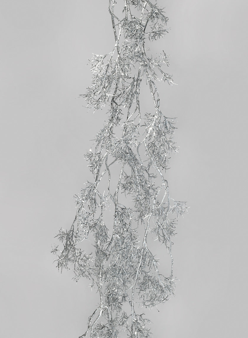 58in Long Silver Pine Vine Decor Jamali-garden