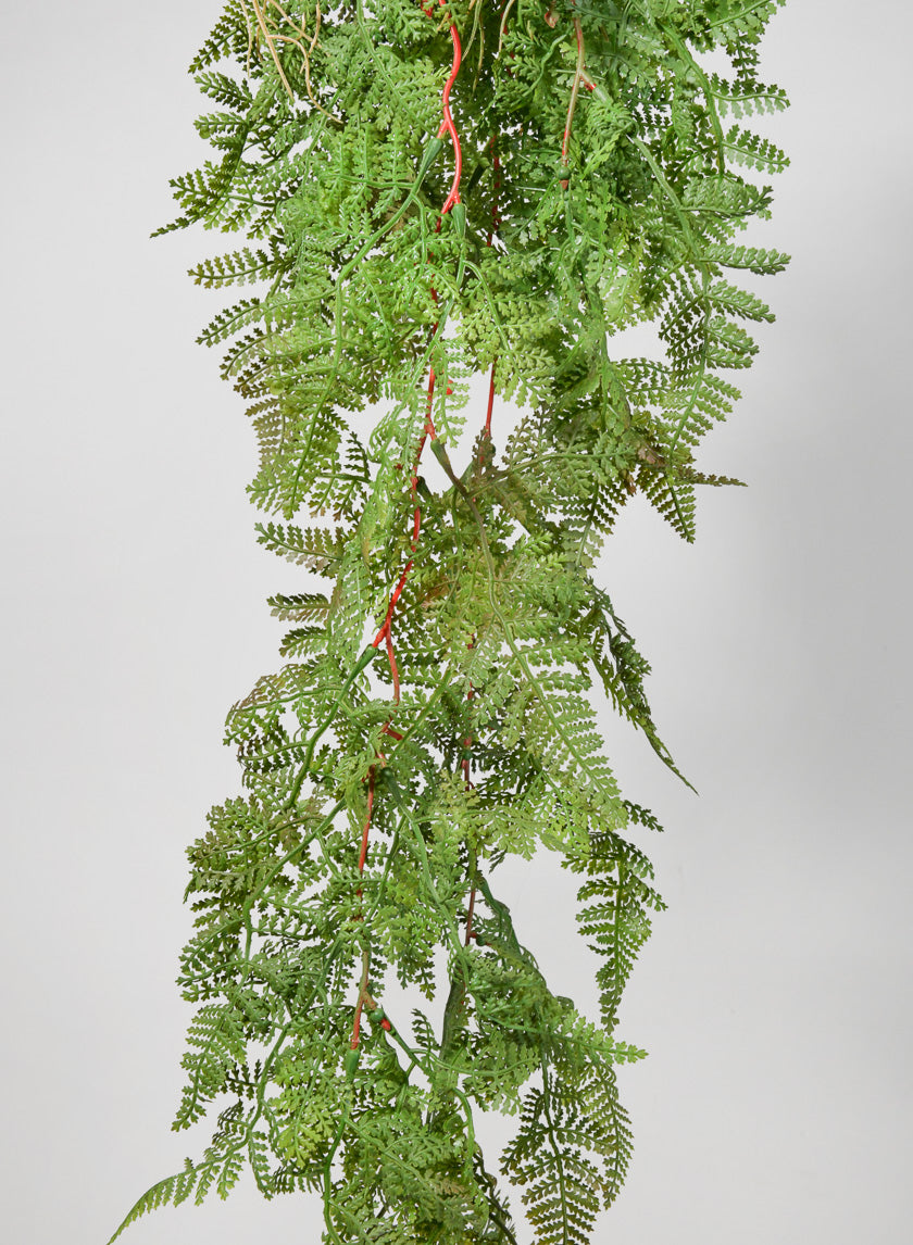 44in Long Rooted Rainforest Fern Hanging Decor Jamali-garden