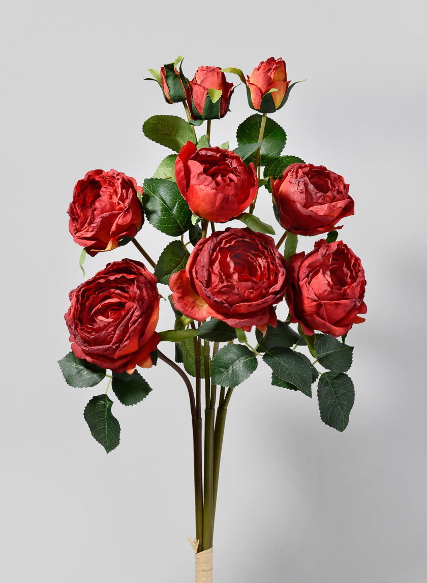 24in Long Red Roses Bouquet Decor Jamali-garden