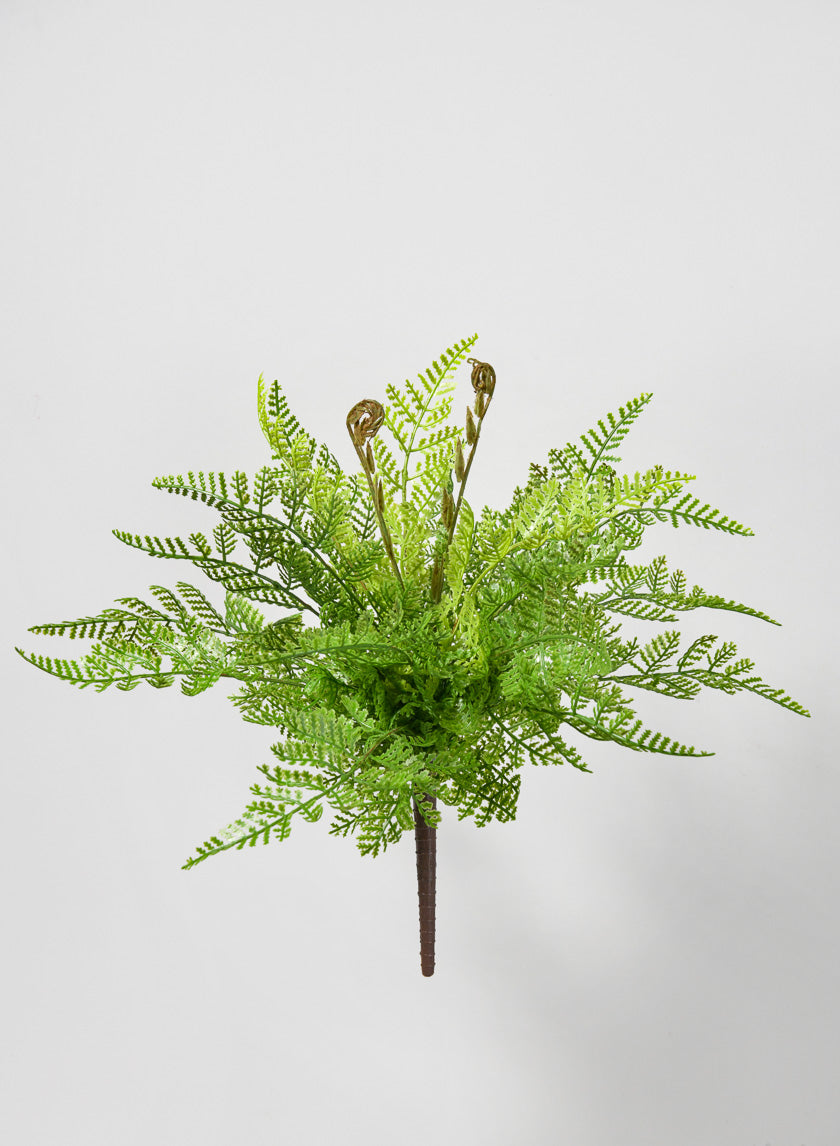 12in Long Kimberley Fern Bush Decor Jamali-garden