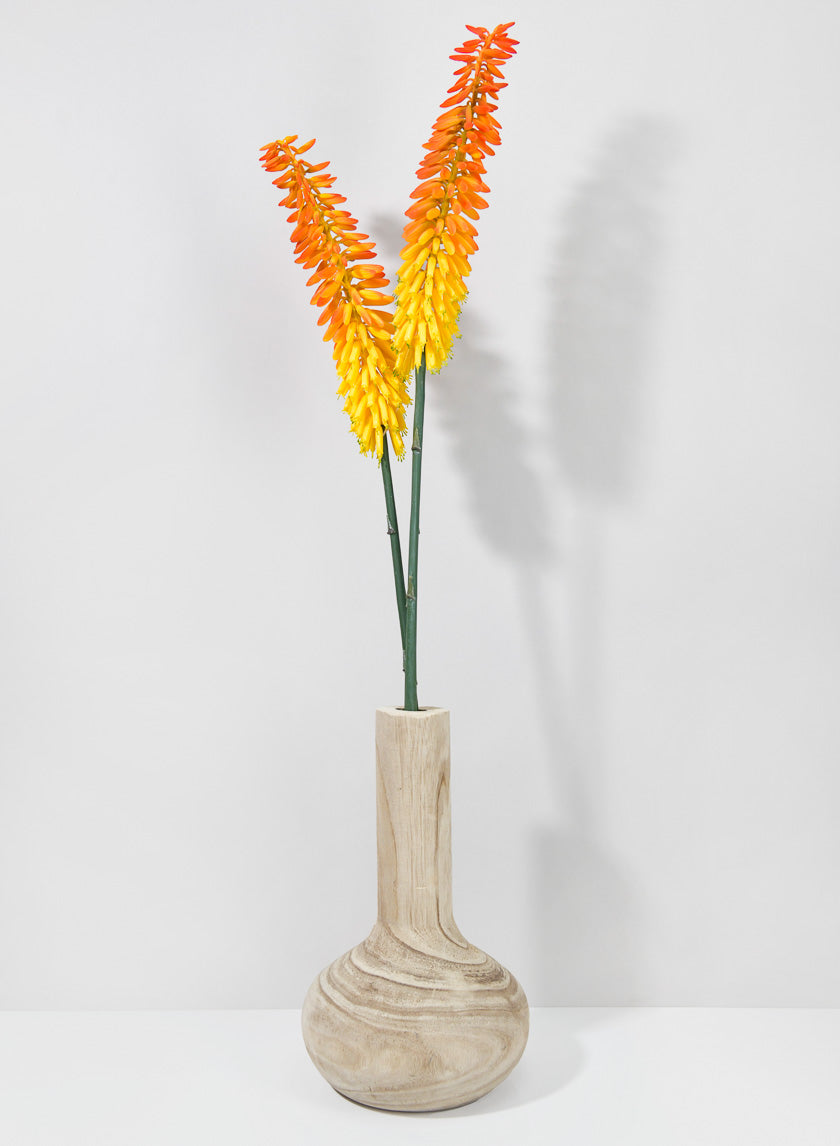 34in Long Cape Aloe Flower, Orange Decor Jamali-garden