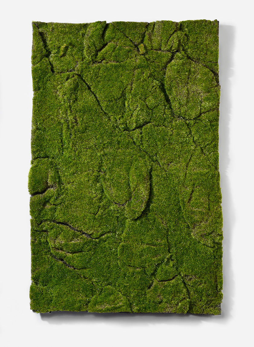 16in Square Green Moss Mat Decor Jamali-garden