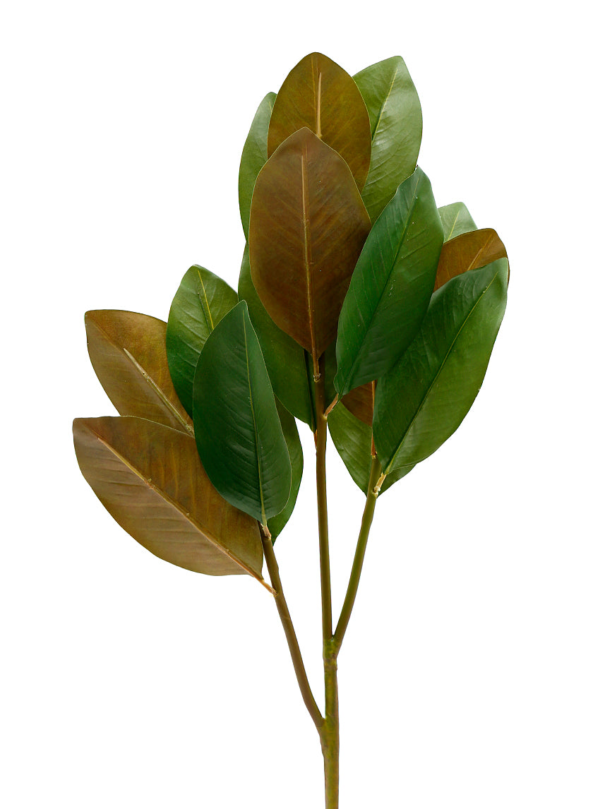 39in Long Magnolia Leaf Spray Decor Jamali-garden