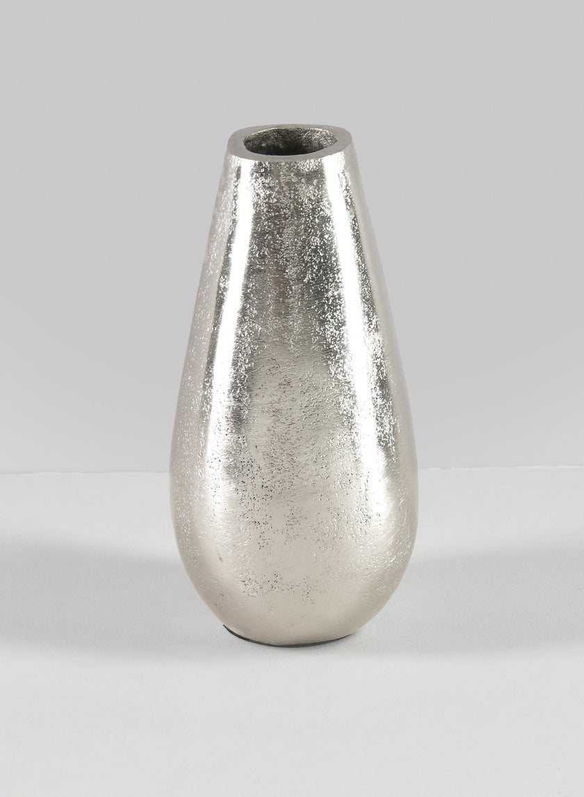 5.5in Tall Aluminum Jacques Sliver Vase Decor Jamali-garden