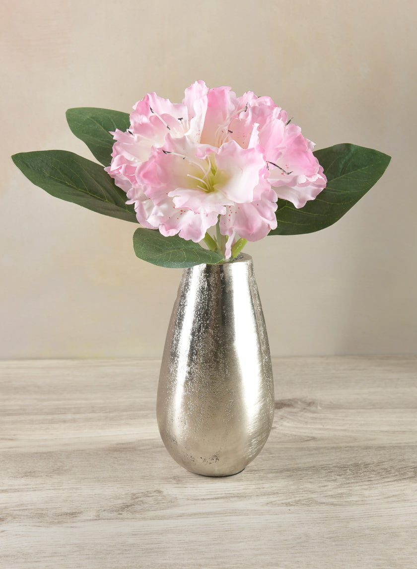 5.5in Tall Aluminum Jacques Sliver Vase Decor Jamali-garden