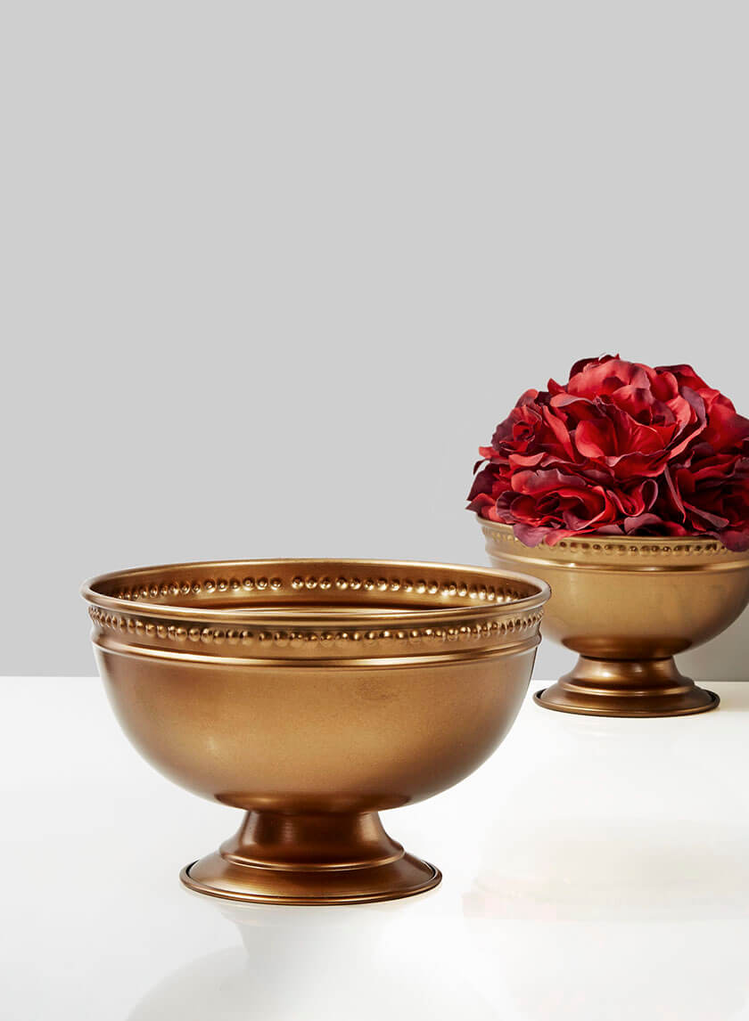 Antique Gold Bowls Decor Jamali-garden