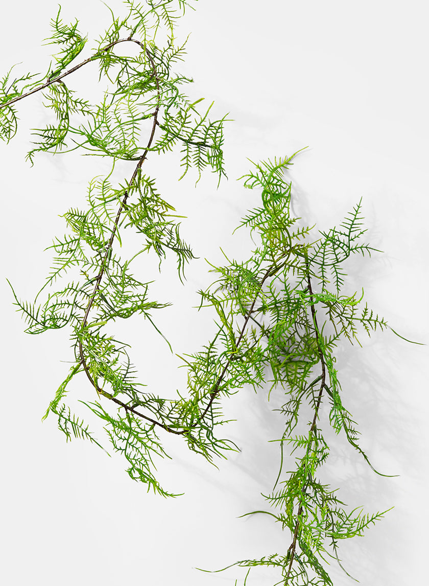 58in Long Asparagus Fern Garland Decor Jamali-garden