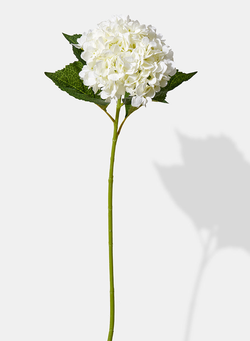 31in Long White Hydrangea Spray Decor Jamali-garden