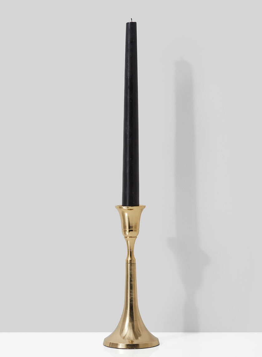7in Tall Gold Candlestick Decor Jamali-garden