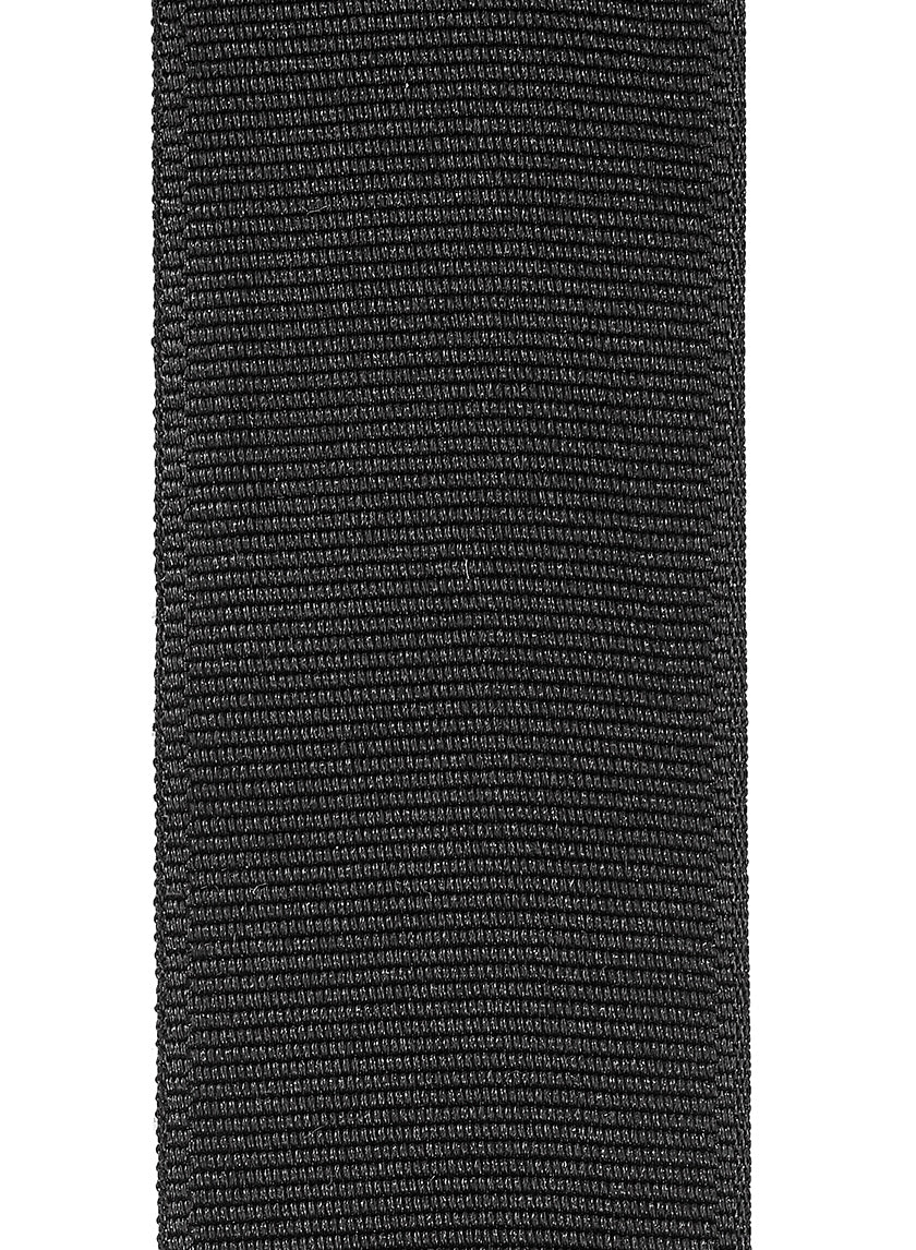66ft Black Grosgrain Ribbon Decor Jamali-garden