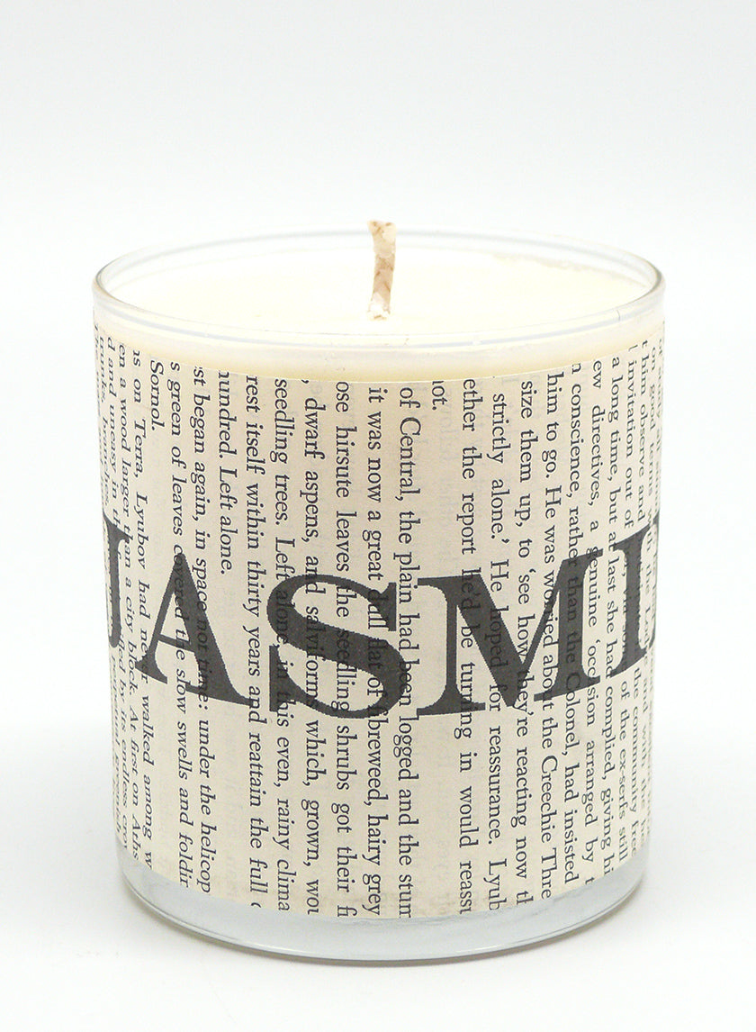 40 Hour Blithe &amp; Bonny Jasmine Scented Candle Decor Jamali-garden