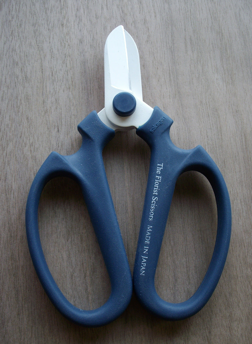 Blue Sakagen The Florist Scissors, Right-Hand Decor Jamali-garden