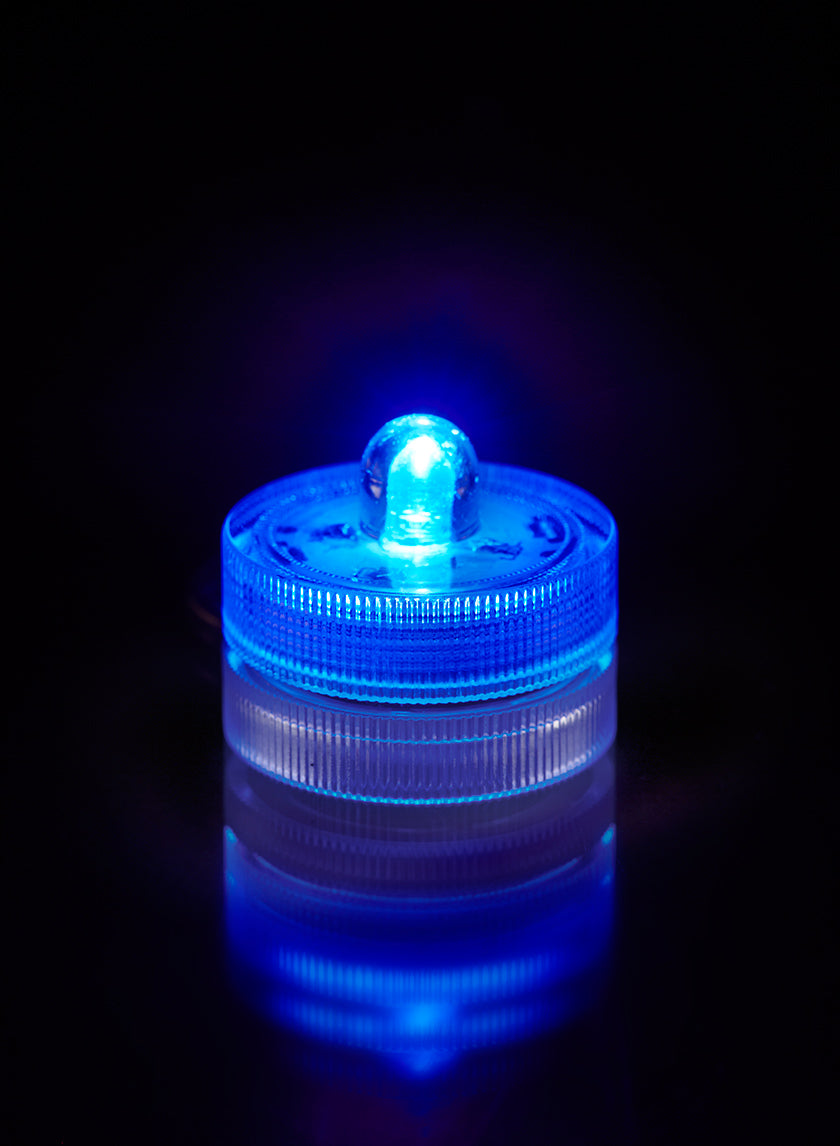 Blue Submersible Single LED Light Decor Jamali-garden