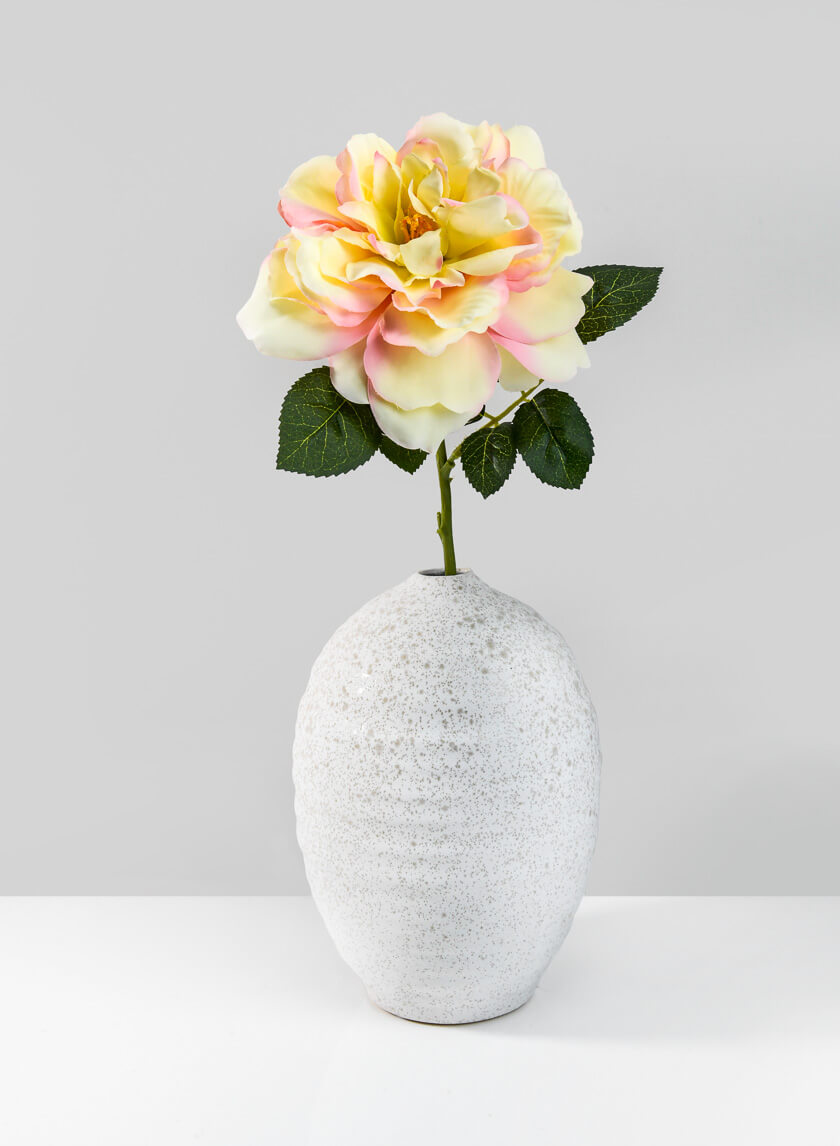 9in Tall Cappadocia Sandstone Stem Vase Decor Jamali-garden