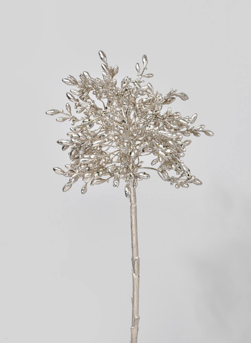 17in Long Champagne Bayberry Spray Decor Jamali-garden