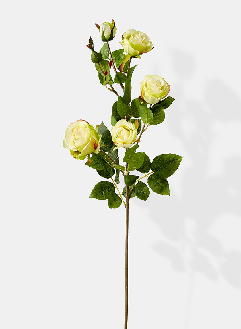38in Long Cream Hui Rose Spray Decor Jamali-garden