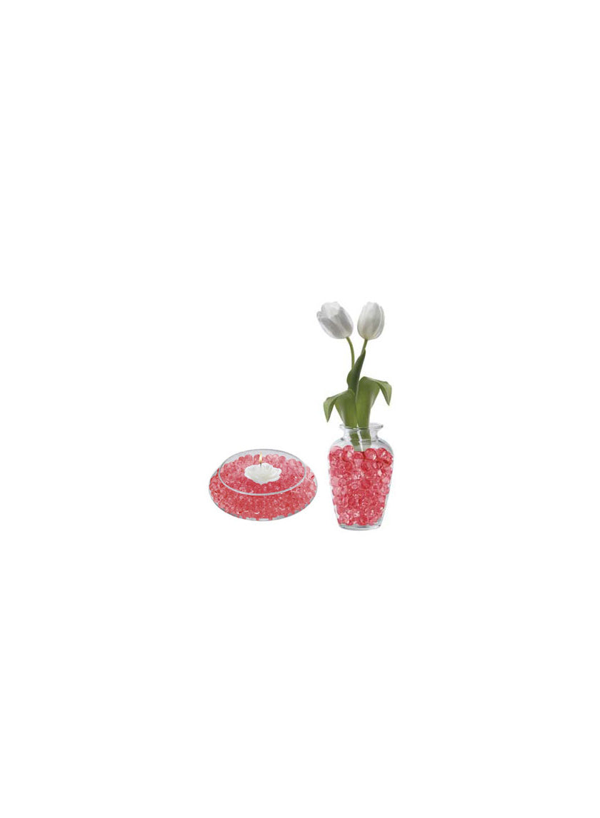 Deco Red Water Storing Gel Beads Decor Jamali-garden