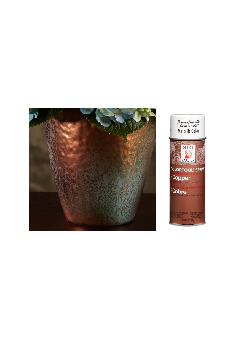 Design Master Floral &amp; Craft Metallic Spray Paint Decor Jamali-garden