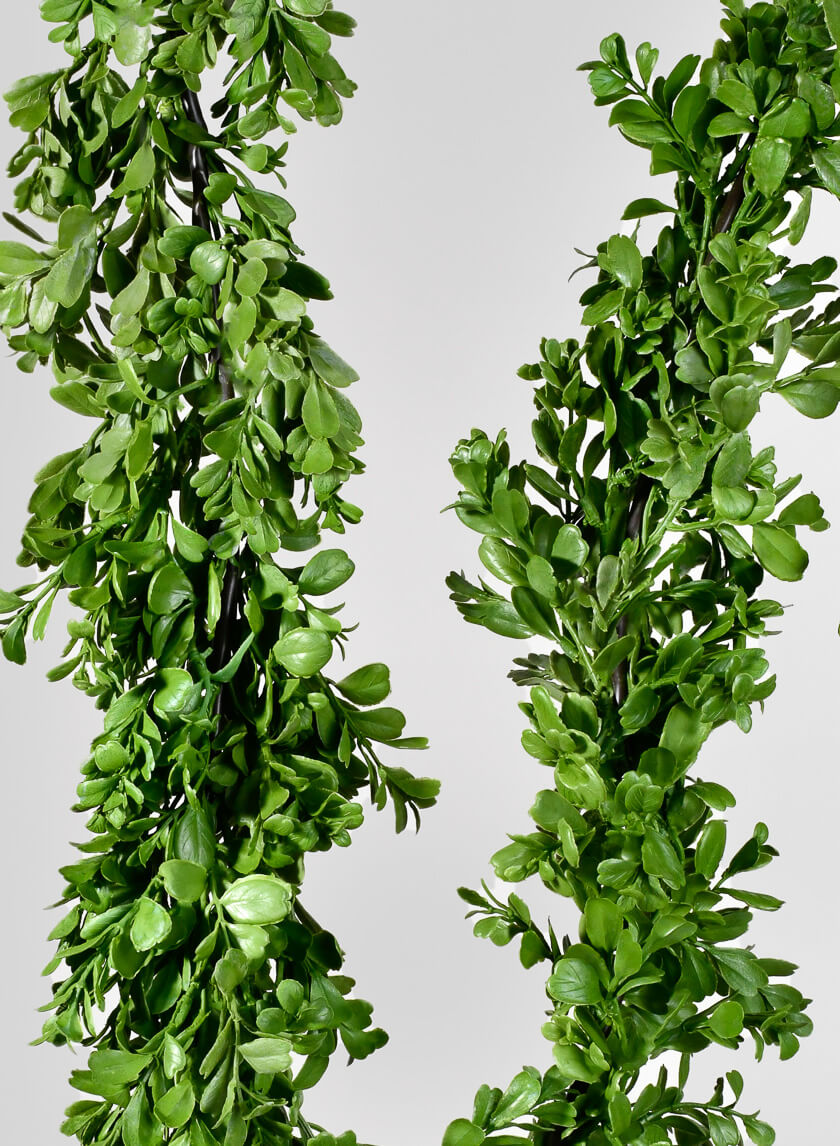 6ft Long Boxwood Garland Decor Jamali-garden