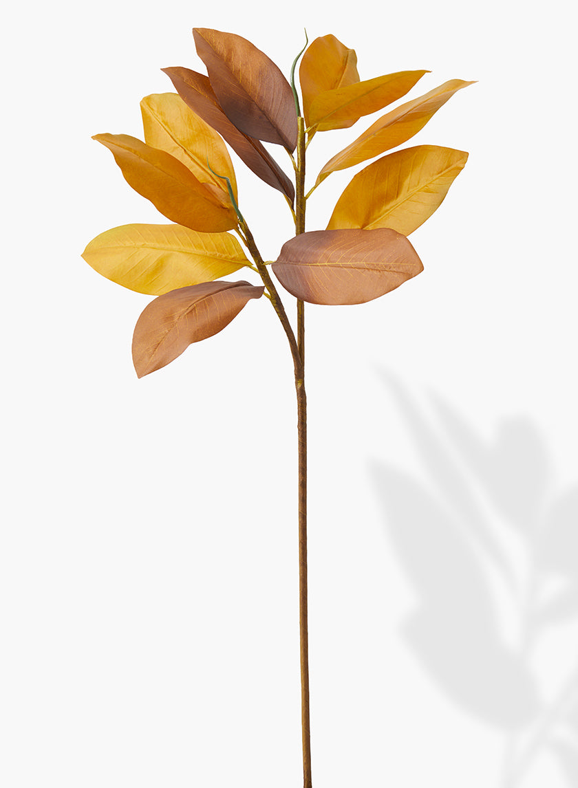 48in Long Fall Magnolia Leaf Spray Decor Jamali-garden