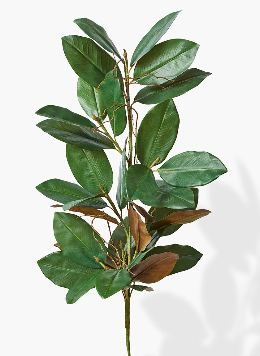 32in Long Magnolia Leaf Garland Decor Jamali-garden