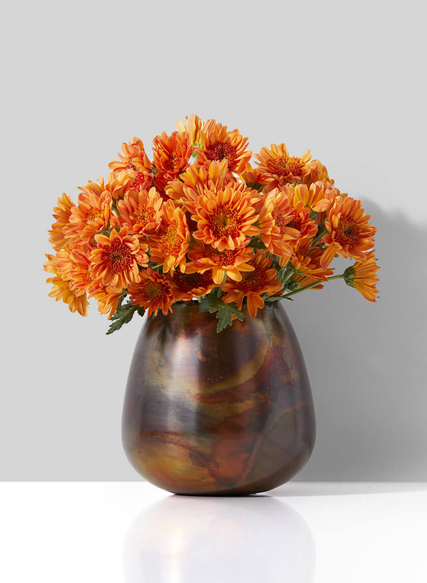 5in Wide Cappadocia Rainbow Iron Bowl Decor Jamali-garden