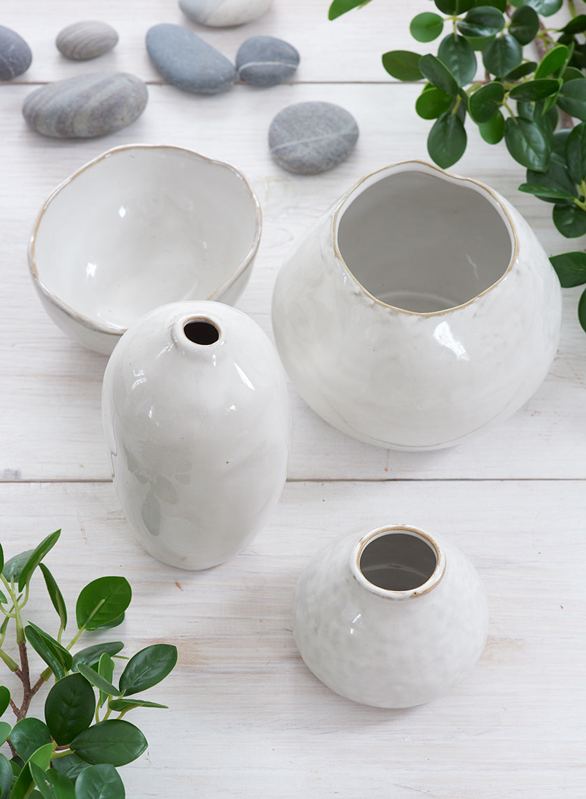 4in Wide Freeform Edge Ceramic Potter&
