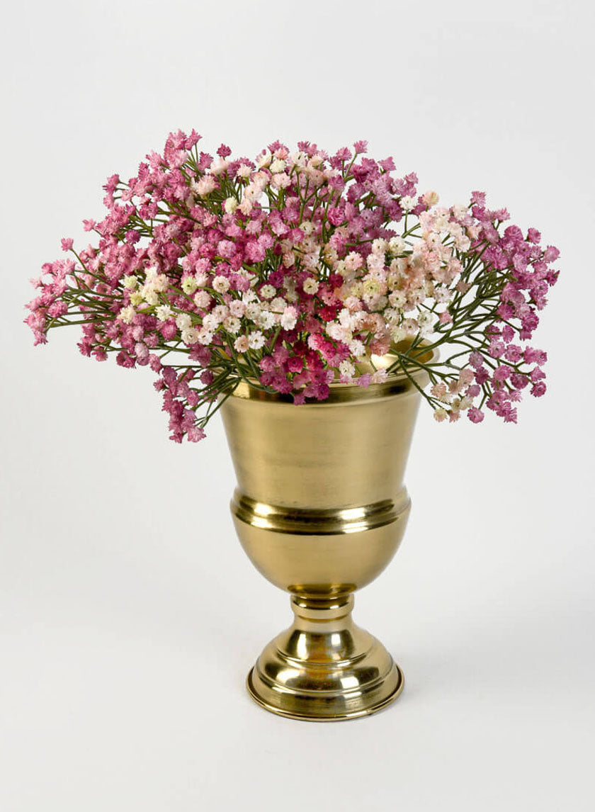 16in Long Pink Gypsophila Spray, Case of 12 Decor Jamali-garden