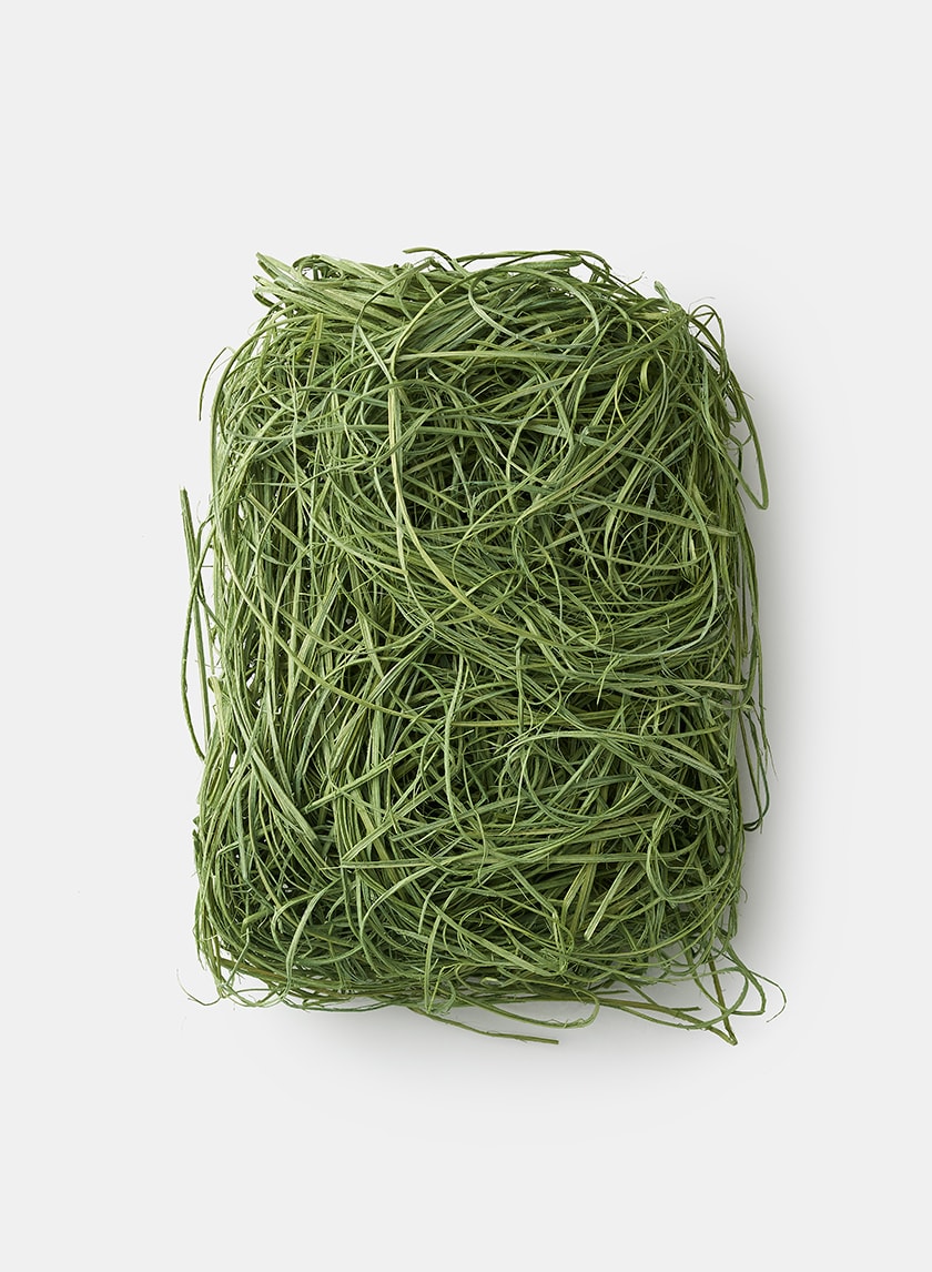 8.5in Long Green Wood Basket Filler Decor Jamali-garden