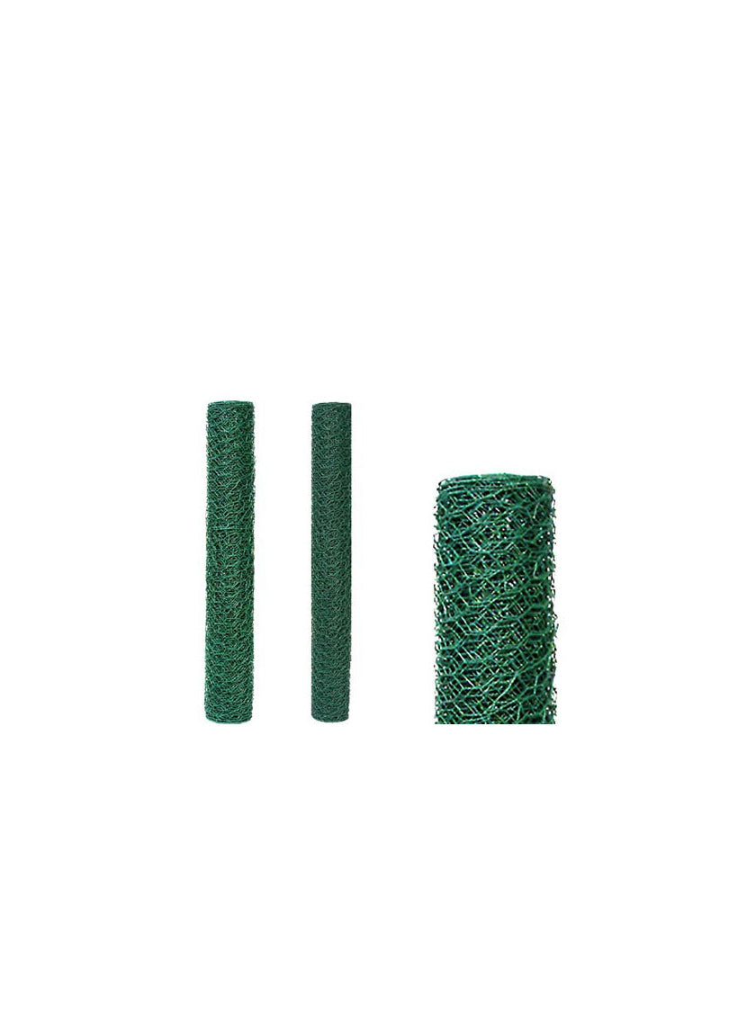 24in &amp; 36in Green Vinyl-Coated Hex Netting Decor Jamali-garden