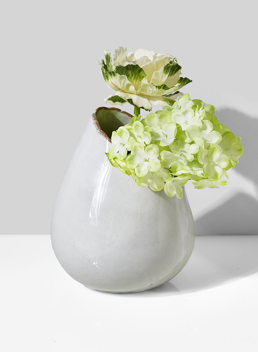 5in Tall Glazed Hi-Low Potter&