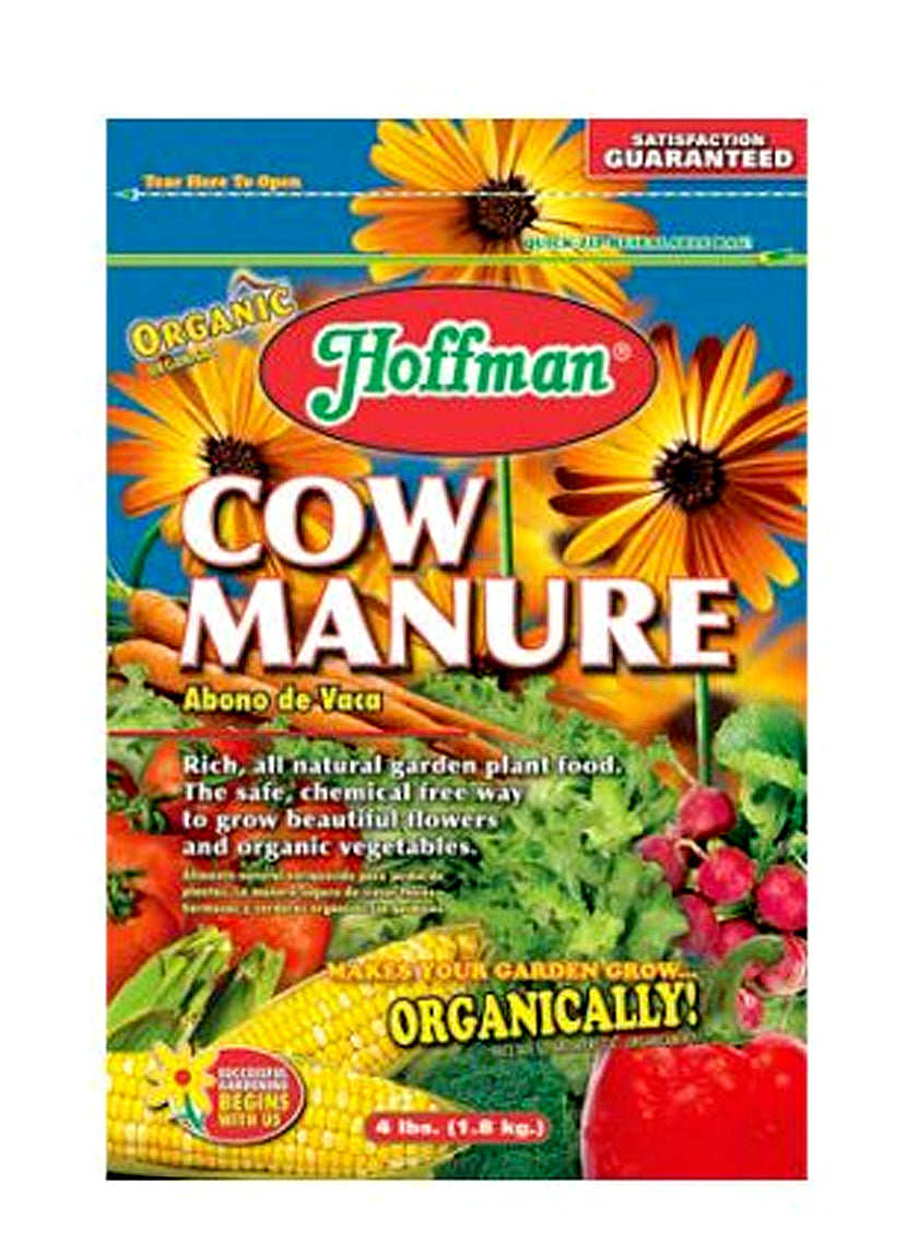 4lb Hoffman Organic Cow Manure 1-1-1 Decor Jamali-garden