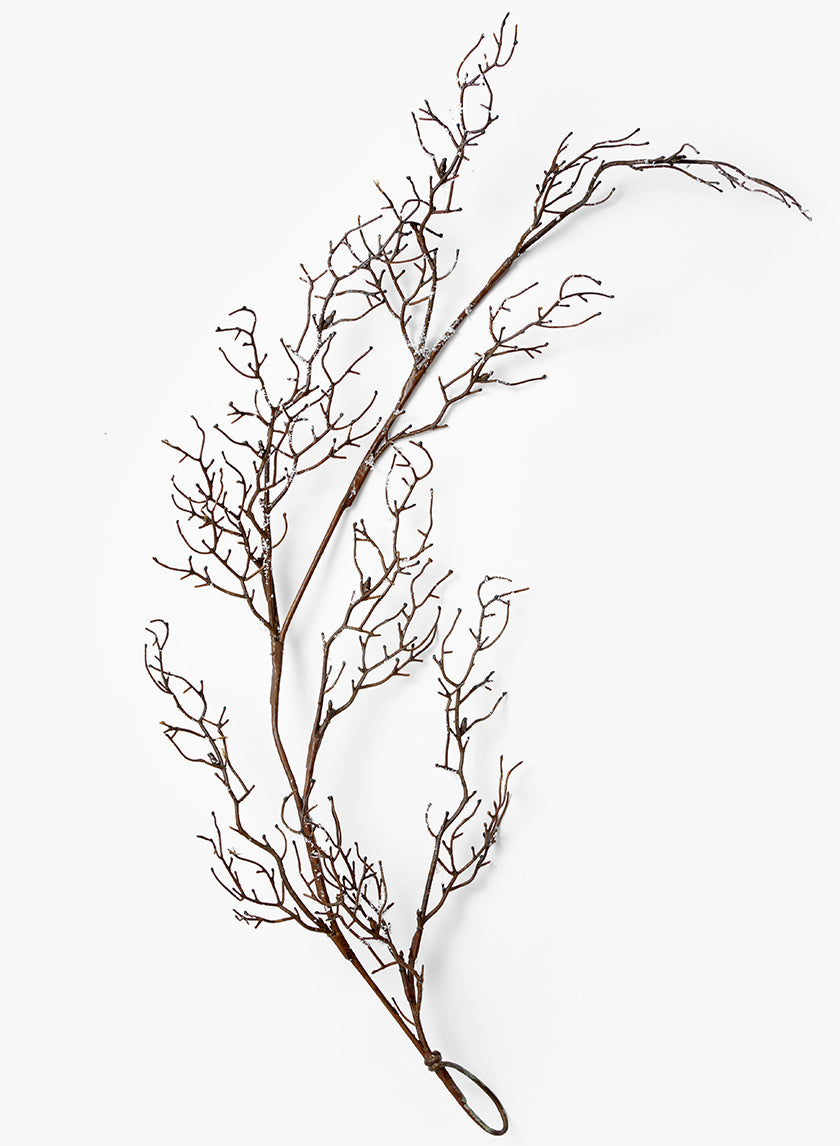 45in Long Iced Branch Vine Decor Jamali-garden