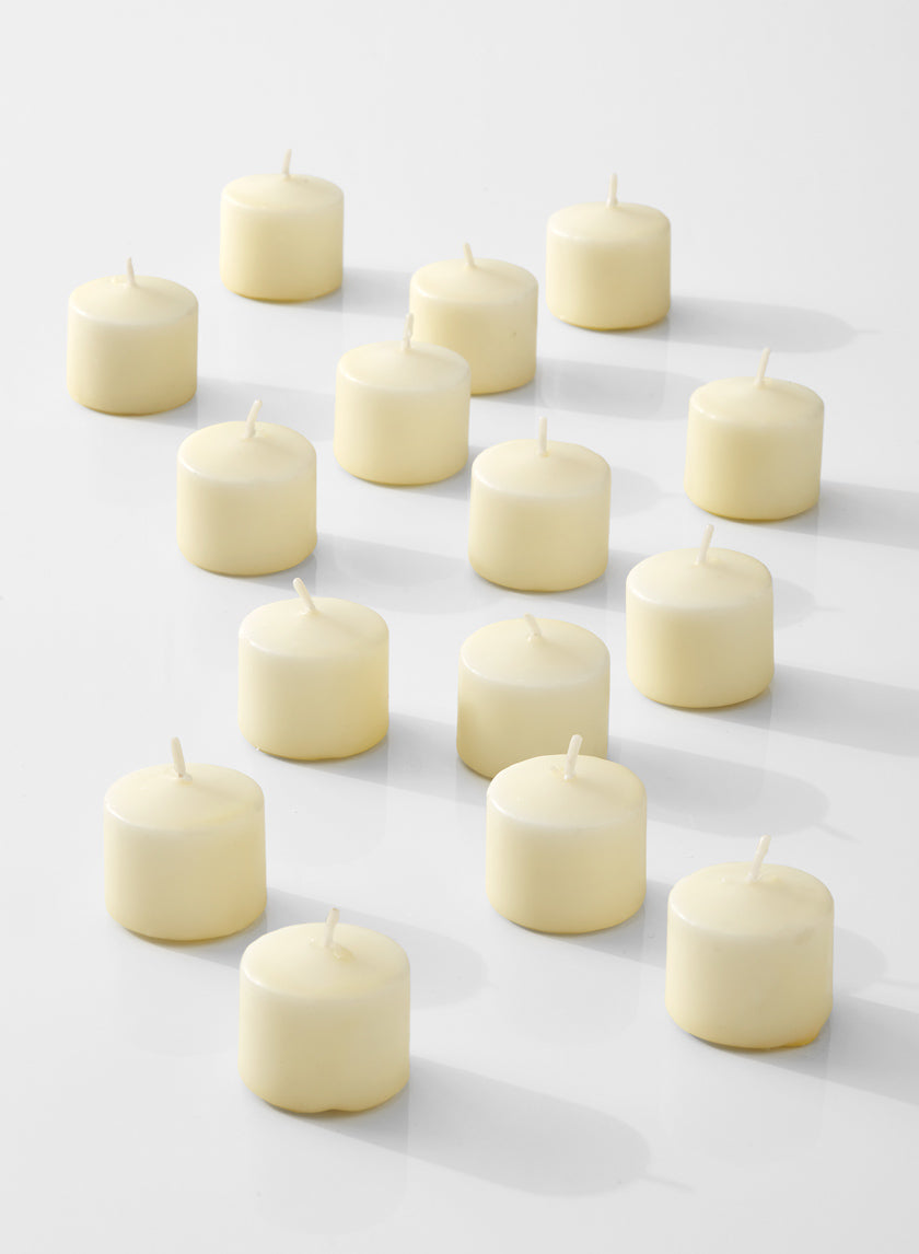 10-Hour Ivory Votive Decor Jamali-garden