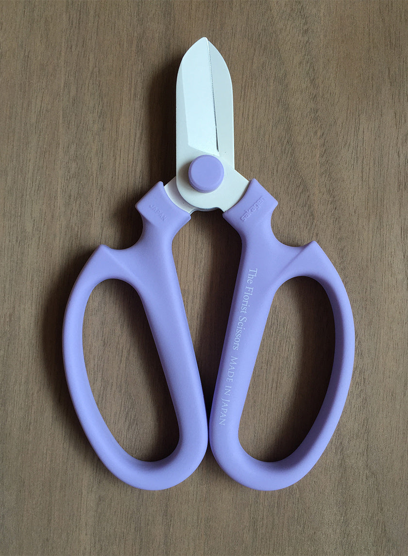 Lavender Sakagen The Florist Scissors, Right-Hand Decor Jamali-garden