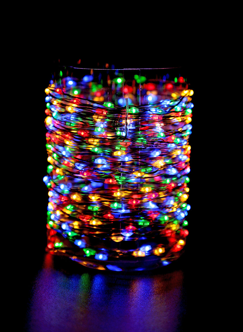 14ft Long Multicolor Naked Wire L.E.D. Lights String Decor Jamali-garden