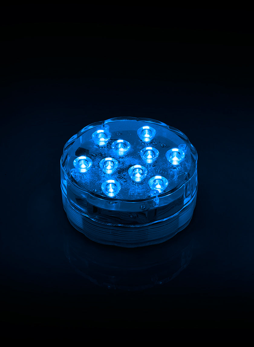 Submersible Multicolor LED Light With Remote Decor Jamali-garden