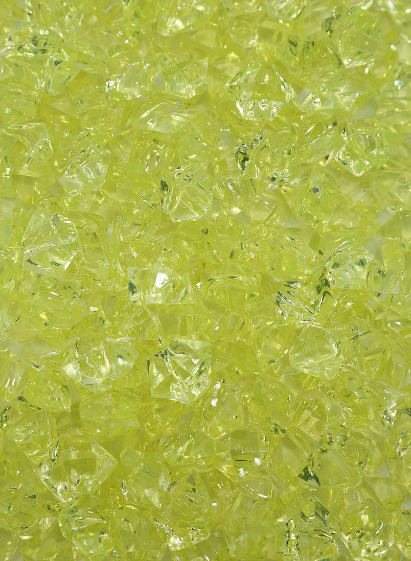Light Green Acrylic Sea Glass Decor Jamali-garden