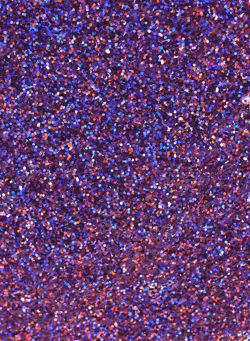 Medium Purple Glitter Decor Jamali-garden