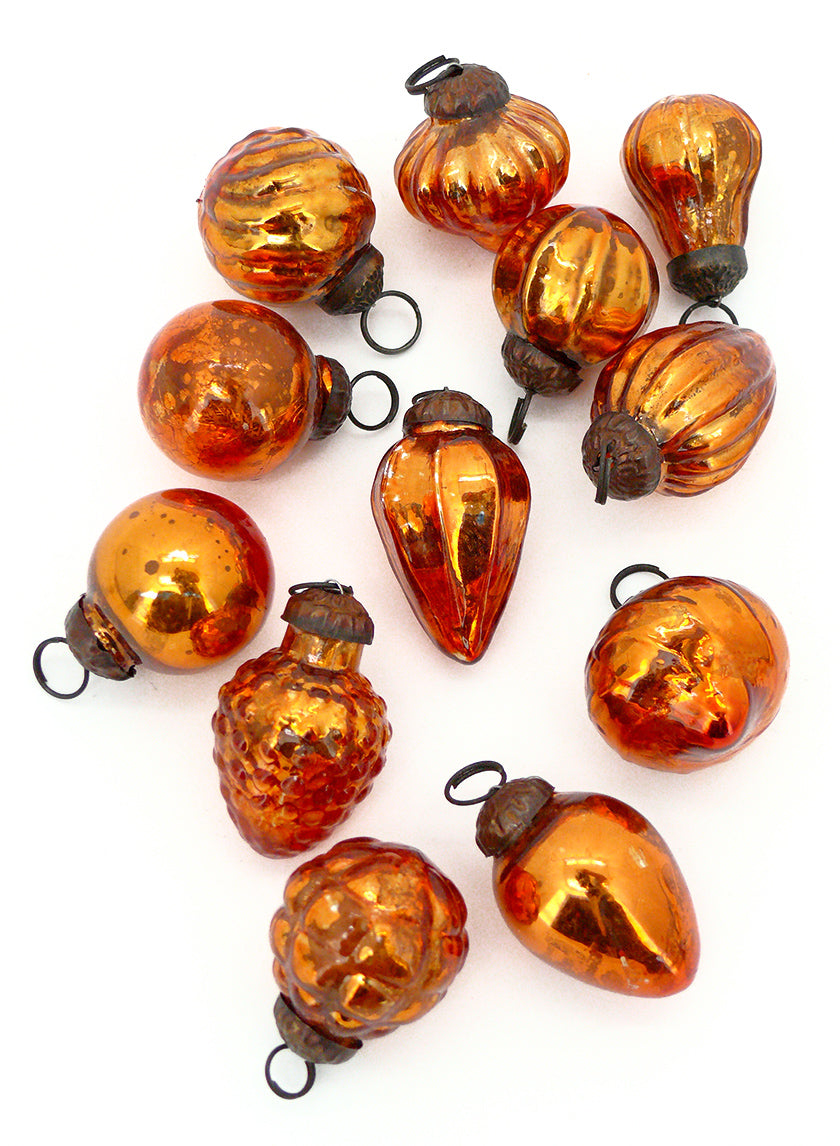 1.5in - 2in Long Mini Copper Mercury Ornaments Decor Jamali-garden