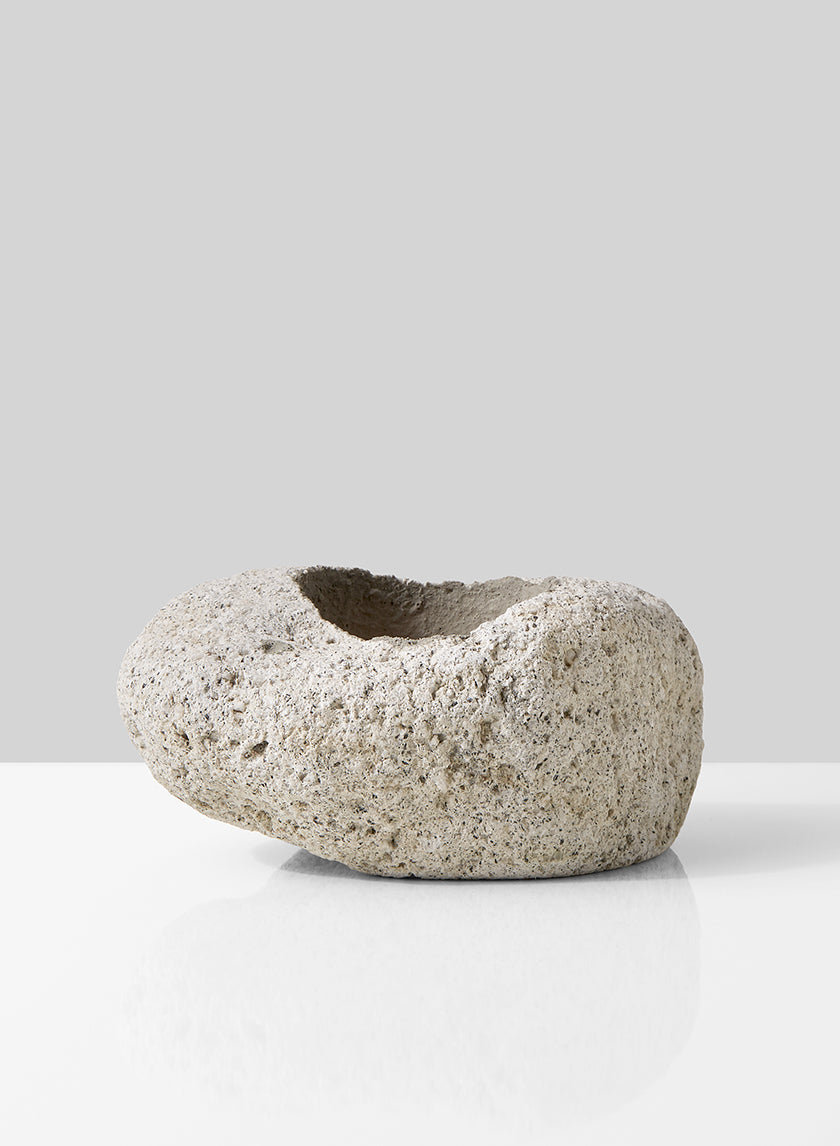 5in Long Lava Rock Planter, Mini Decor Jamali-garden