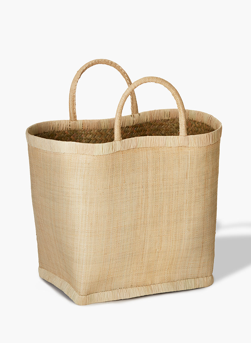 Natural Raffia Bag Decor Jamali-garden