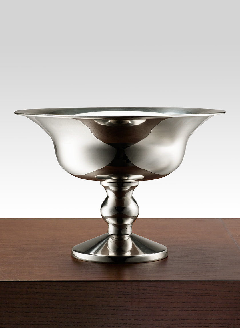 7.25in Tall Nickel Urn Decor Jamali-garden